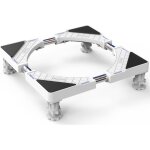 Support de machine � laver base pour frigo lave - linge s�che - linge r�glable en longueur 50cm - 66cm ...