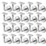 Support main courante inox 304 pour rampe escalier support mural rampe bois argent 20 pi�ces