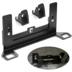 Vurahome - support de montage de si�ge de s�curit� pour voitures, loquet universel en acier pour connecteur ...