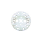 Support pour moteur (� 35mm) de volet roulant, platine pvc - selve