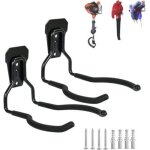 Support mural 2 pi�ces pour tondeuse � gazon, crochets universels ? pour rangement garage, atelier, abri ...