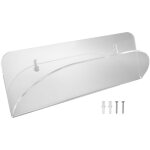 Support mural acrylique pour skateboard, rangement �tag�re murale, porte - skate transparent, pr�sentoir ...