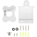 Support mural pour enceinte sans fil, support m�tallique renforc� stable, accessoire gain de place pour ...