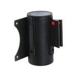 Support mural enrouleur avec sangle et clips r�cepteurs - d�cor : noir - longueur sangle : 3000 mm itar ...