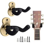Support mural pour guitare - en laiton - antid�rapant - durable - pour guitare �lectrique, mandoline, ...