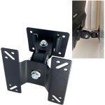 Support mural pour moniteur, compatible avec les moniteurs pc et tv de 14 � 27 pouces, r�glable.