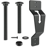 Support mural facile � installer pour roue de secours de remorque - accessoire utilitaire abs