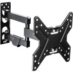 Tectake - support mural de tlvision pour 17 - 42 pouces (43 - 107 cm) grande stabilit