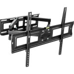Tectake - support mural de tlvision pour 32 - 100 pouces (81 - 254 cm) pivotant, inclinable et rglable ...