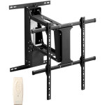 Support mural tv motorise pour ecrans 32 - 65 po / 81, 3 - 165 cm, fixation tv murale reglable electriquement, ...