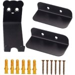 Support mural pour vlo 3 en 1 avec grand cble et 2 supports de roue, porte - vlos muraux, crochet ...