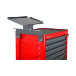 Support ordinateur portable pour servante d'atelier, max. 15', ar�te p�riph�rique - stier
