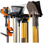 Support outils jardin mural porte outils balai organiseur garage en m�tal rangement pour balai avec 8 ...
