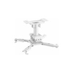 Kimex - support plafond vid�oprojecteur, hauteur 25cm, blanc