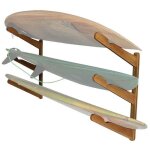 Support planche de surf en bambou bh7 divit support mural snowboard / ski