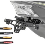 Support de plaque + clignotants pour kawasaki z 900 / 650 nh4
