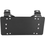 Support de plaque d'immatriculation tout - terrain r�sistant aux intemp�ries avec support de moufle en ...