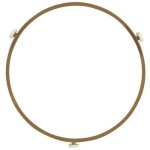 Support plateau  roulettes (5889w2a012e) four micro - ondes lg