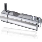Support pommeau douchette, accroche douche � main ventouse, fixation pommeau douche mural, curseur douche ...