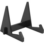 Support de pr�sentation en plastique acrylique pour assiette ou cadre photo noir