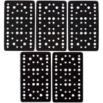 Support de protection 81x133mm 54 trous, 5 pi�ces, pour prot�ger les plateaux de pon�age auto - agrippants, ...