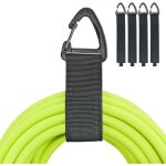 Support de rallonge (lot de 4 l), support de rallonge pour rangement et organisation du garage, sangles ...
