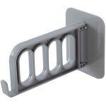 Support de rangement mural portatif pour cintre � v�tements int�rieur auto - adh�sif cintre � linge s�chage ...