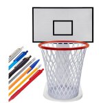 Support de rangement pour poubelle poubelle avec panier de basketball - support organisateur pour corbeille ...