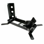 Support roue moto bloque roue b�quille r�glable jusqu?� 450 kg tr�teau moto noir