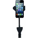 Support smartphone et chargeur allume cigare gm noir