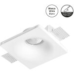Support spot  encastrer en pltre pour ampoule gu10