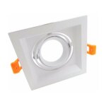 Silamp - support spot led gu10 encastrable simple