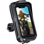 Support telephone moto etanche 360� rotation support smartphone moto anti vibration support t�l�phone ...