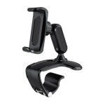 Support de t�l�phone de voiture, support de t�l�phone portable r�glable pour tableau de bord et pare ...