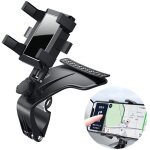 Support t�l�phone voiture rotation 360� support de ventilation pour t�l�phone portable ventilation universelle ...