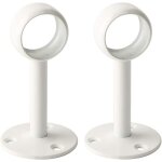 Support de tringle � rideaux support tringle penderie avec vis support de plafond pour rideau et armoire, ...