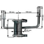 Support tuyau intermediaire pour c3 1. 6 hdi