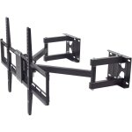 Support tv angle mural - support tv murale orientable pour crans led lcd plasma 32 - 65 pouces - vesa ...
