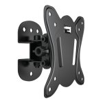 Metronic - support tv inclinable et orientable 13'' - 28'' / 33 - 71 cm - noir