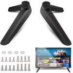 [jamais utilis�] support tv, pieds de support, support de table universel pour smart tv avec vis, base ...