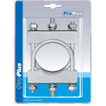 Support en u rond 6070mm pour pince roue jockey - lot de 2 pieces sous blister