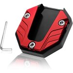 Support universel b�quille moto - support extension de b�quille lat�rale de moto, plaque d'extension ...