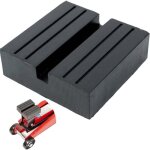 Support universel en caoutchouc pour cric, support 75x75x25 mm avec d�coupe en u, pour toutes les voitures ...