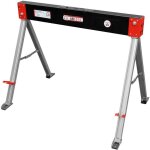 Tr�teau pliable 500 kg ? dimensions 1015 mm x 675 mm x 730 mm ? pieds en aluminium renforc� ? transport ...