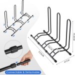 Supports de v�lo, r�telier mobile pour 3 v�lo, r�telier v�los, largeur de pneu 80 mm