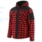 Caterpillar - sur - chemise de travail homme sequoia 1610006 - noir / rouge - m