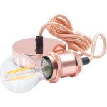 Suspension pour les ampoules du portail led de fusion gold pink
