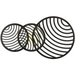 Mantra - applique, suspension et applique collage 3 - boite � design noir en metal