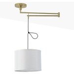 Barcelona led - suspension avec bras articul� 'neck' e27 - dor�