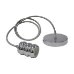 Suspension c�ble (1m) gauss chrome e27 ip20 max 60w